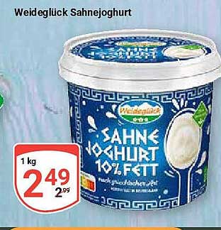 Weideglück Sahnejoghurt 10% Fett