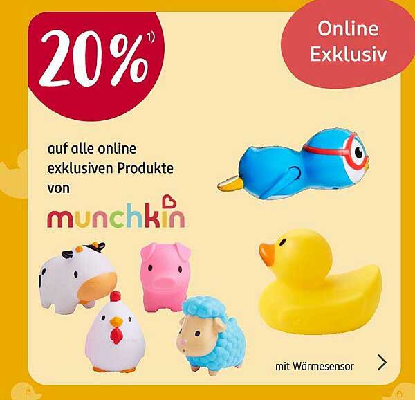 20% auf alle online exklusiven Produkte von Munchkin