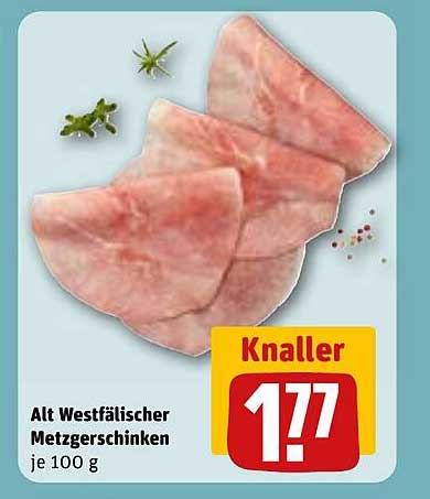 Alt Westfälischer Metzgerschinken je 100 g