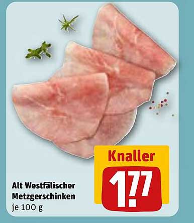 Alt Westfälischer Metzgerschinken je 100 g