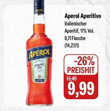 Aperol Aperitivo 0,7l