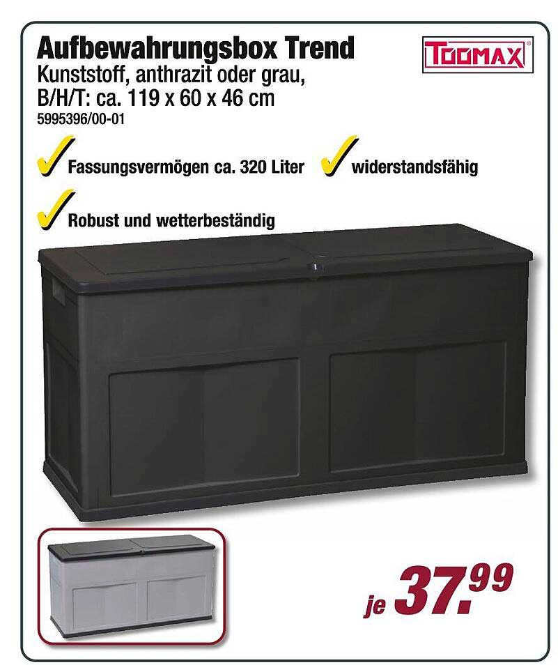 Aufbewahrungsbox Trend - Robust und vielseitig
