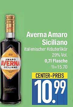 Averna Amaro Siciliano - italienischer Kräuterlikör 0,7l
