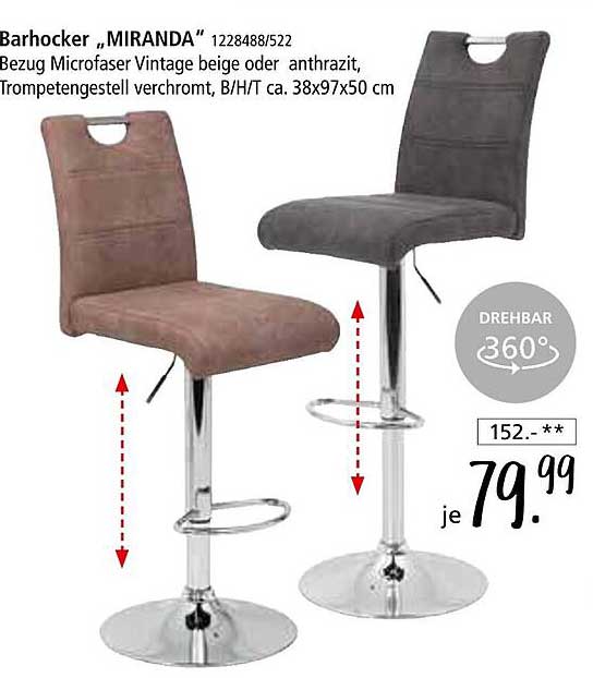 Barhocker „MIRANDA“