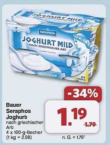 Bauer Seraphos Joghurt nach griechischer Art