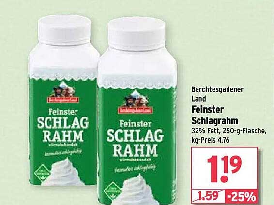 Berchtesgadener Land Feinstes Schlagsahne