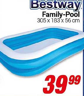 Bestway Family-Pool 305 x 183 x 56 cm