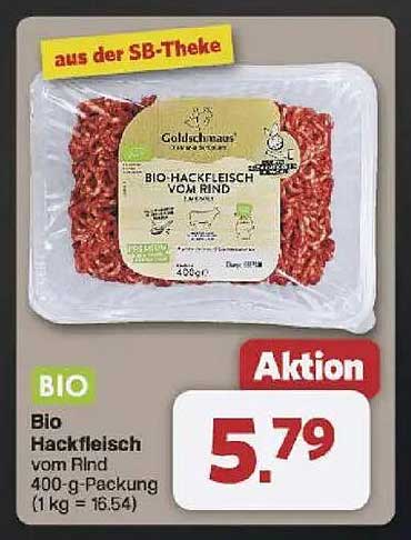 Bio Hackfleisch Vom Rind 400-G-Packung Angebot bei Famila Nord West