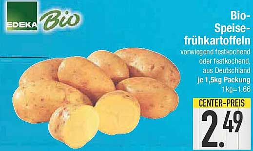 Bio-Speisekartoffeln 1,5kg Packung