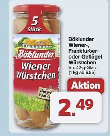 Böklunder Wiener Würstchen - 5 Stück