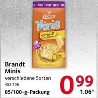 Brandt Minis - verschiedene Sorten