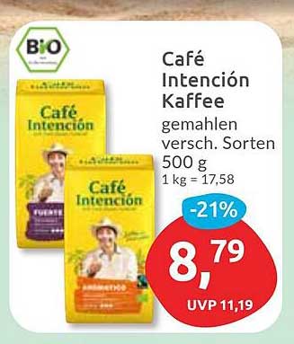 Café Intención Kaffee gemahlen, 500 g, verschiedene Sorten