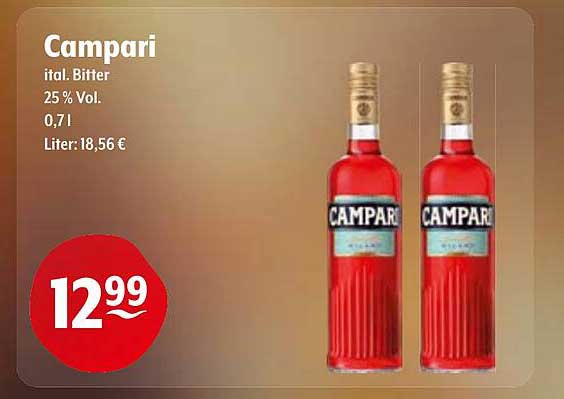 Campari - ital. Bitter - 0,7l