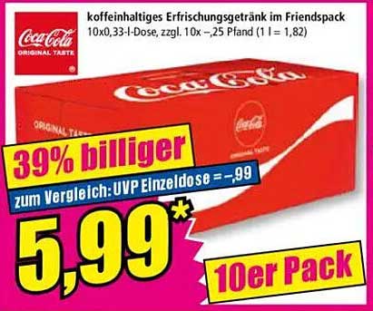 Coca-Cola im Friendspack – Erfrischung für jeden Anlass