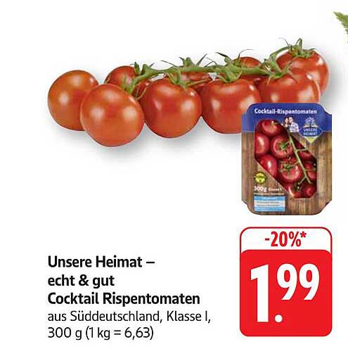 Cocktail RispeTomaten – Unsere Heimat – echt & gut