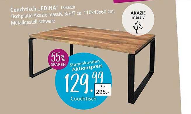 Couchtisch „EDINA“