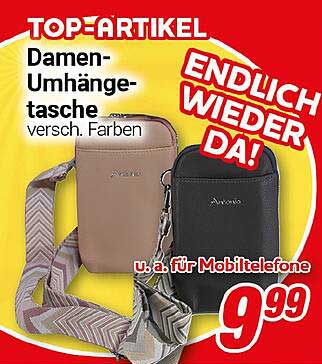 Damen-Umhängetasche - endlich wieder da!