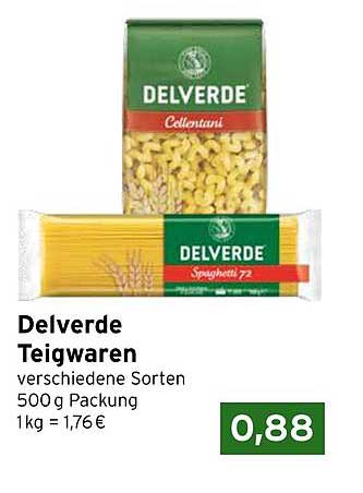 Delverde Teigwaren - verschiedene Sorten 500 g