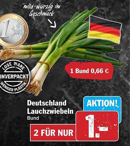 Deutschland Lauchzwiebeln – Frisch und Würzig