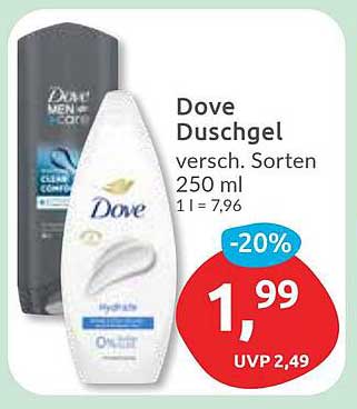 Dove Duschgel versch. Sorten 250 ml