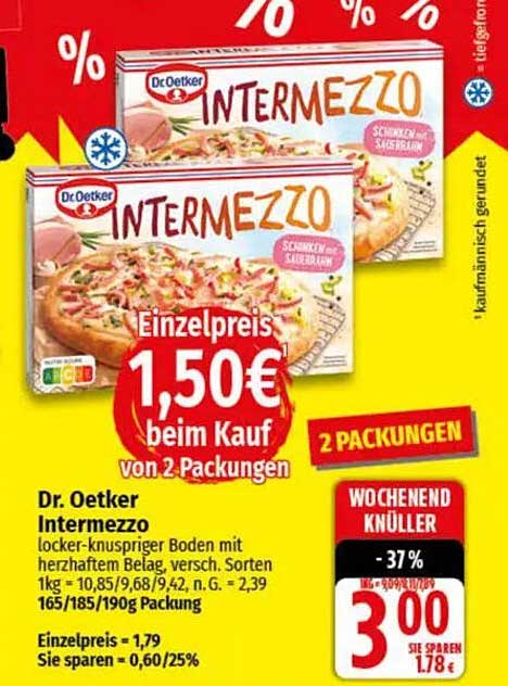 Dr. Oetker Intermezzo – 2er Pack