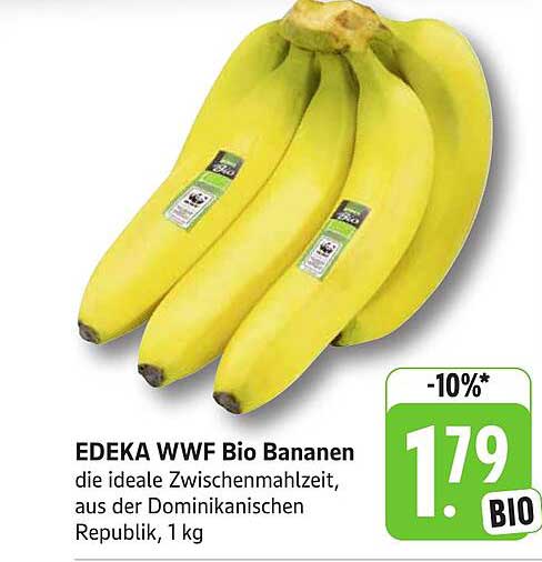 EDEKA WWF Bio Bananen, 1 kg