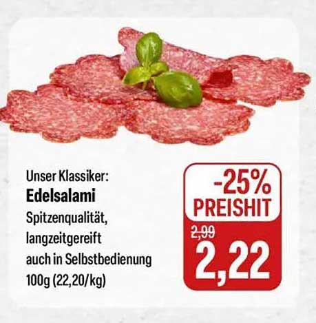 Edelsalami - Spitzenqualität zum Genießen