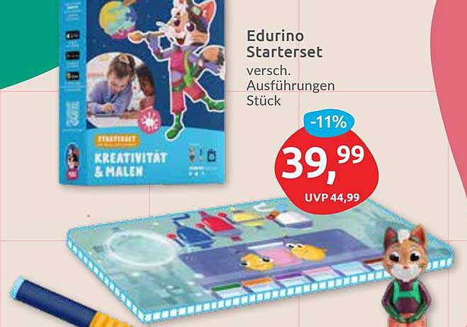 Edurino Starterset - Kreativität & Malen