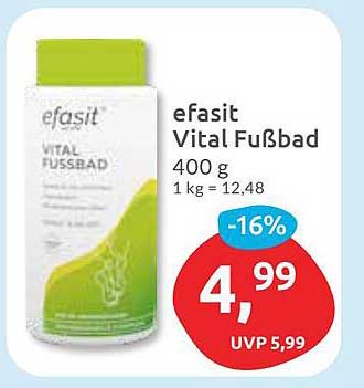 efasit Vital Fußbad 400 g