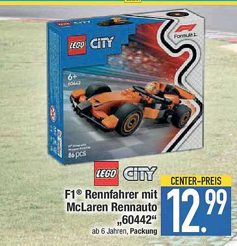 F1® Rennfahrer mit McLaren Rennauto „60442“