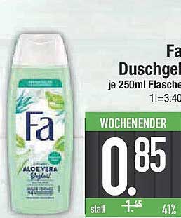 Fa Duschgel Aloe Vera 250ml Flasche