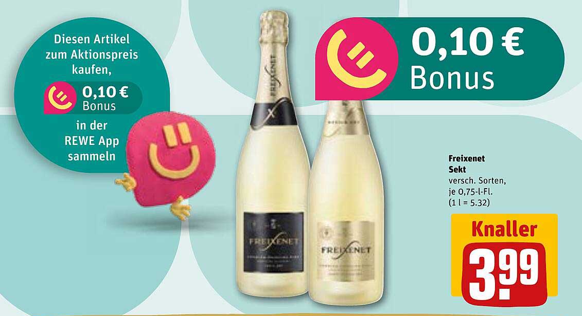 Freixenet Sekt - verschiedene Sorten, je 0,75-l-Fl.