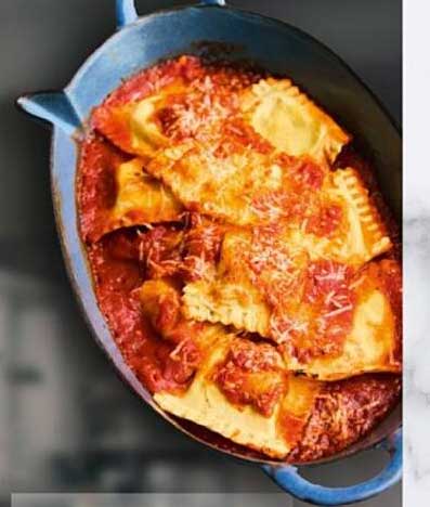 Frische Ravioli in Tomatensoße – Ein Genuss für Feinschmecker
