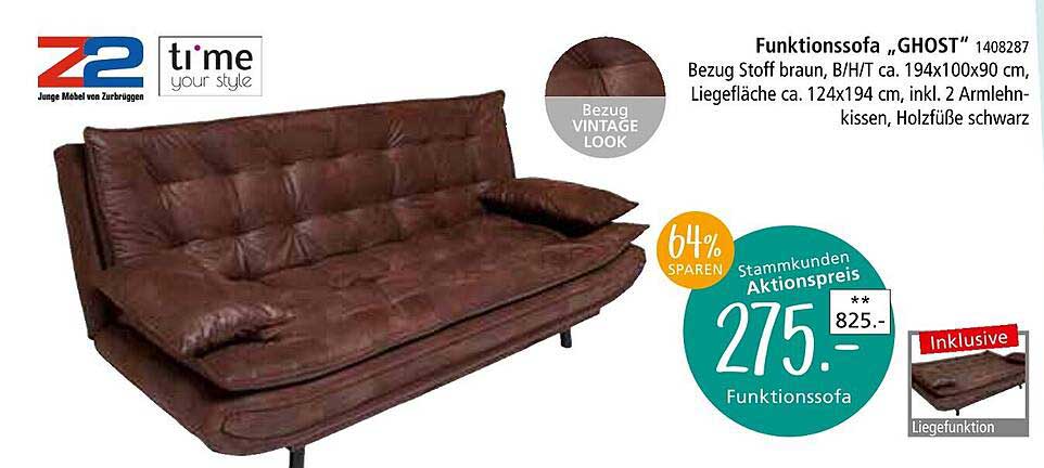 Funktionsofa „GHOST“