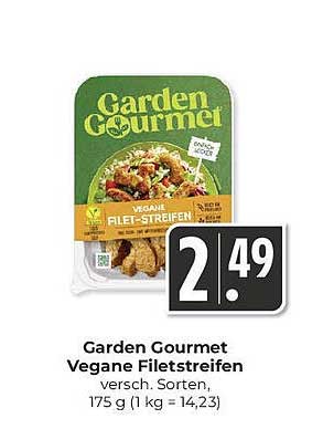 Garden Gourmet Vegane Filetstreifen – verschiedene Sorten