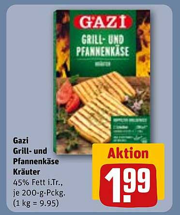 Gazi Grill- und Pfannenkäse Kräuter