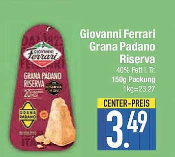 Giovanni Ferrari Grana Padano Riserva 150g