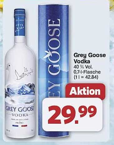 Grey Goose Vodka 0,7l - Aktion