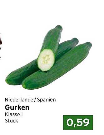 Gurken Klasse I Stück