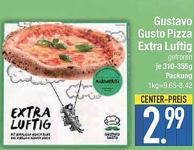 Gustavo Gusto Pizza Extra Luftig