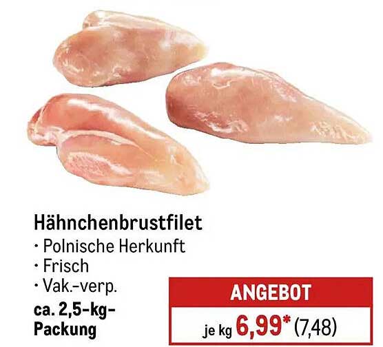 Hähnchenbrustfilet - Frisch und zart