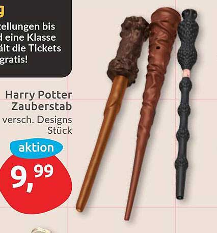 Harry Potter Zauberstab - verschiedene Designs