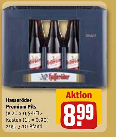 Hasseröder Premium Pils - 20 x 0,5 l Kasten