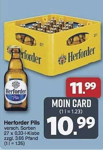 Herforder Pils - 27 x 0,33 l Kiste