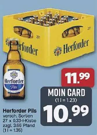 Herforder Pils 27 x 0,33-Liter-Kiste