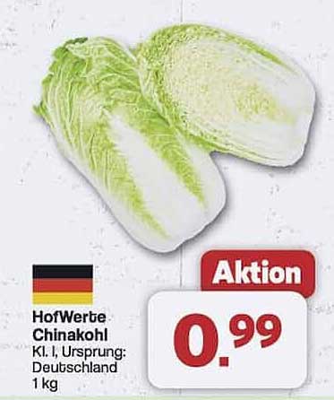 HofWerte Chinakohl - Frisch aus Deutschland