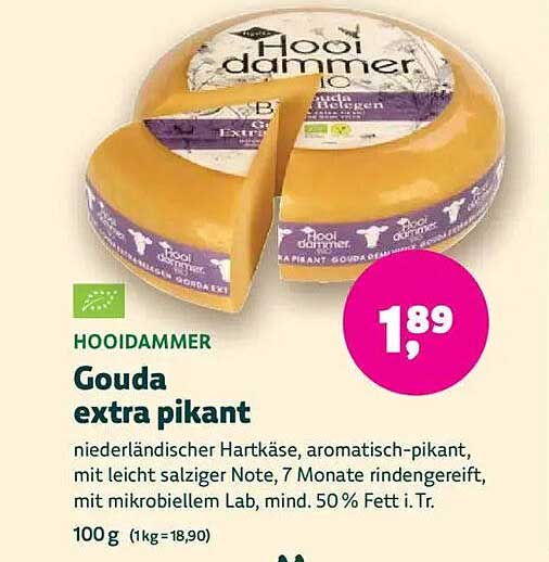 HOOIDAMMER Gouda extra pikant