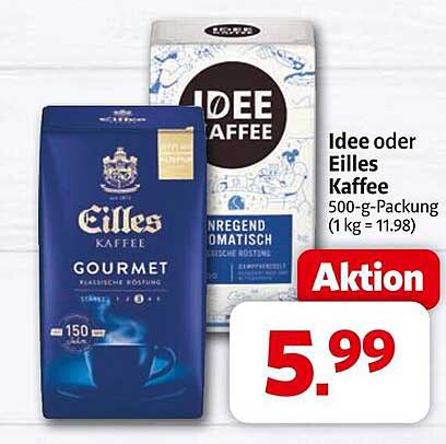 Idee oder Eilles Kaffee 500-g-Packung