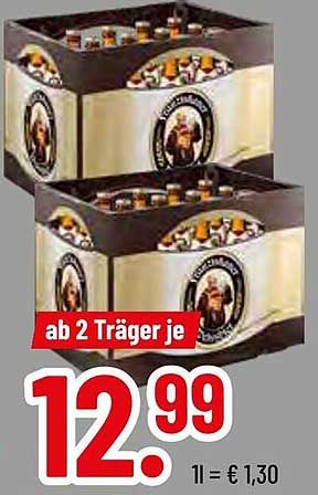Kistenangebot: 2 Träger Bier zum unschlagbaren Preis