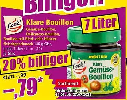 Klara Bouillon - 20% billiger